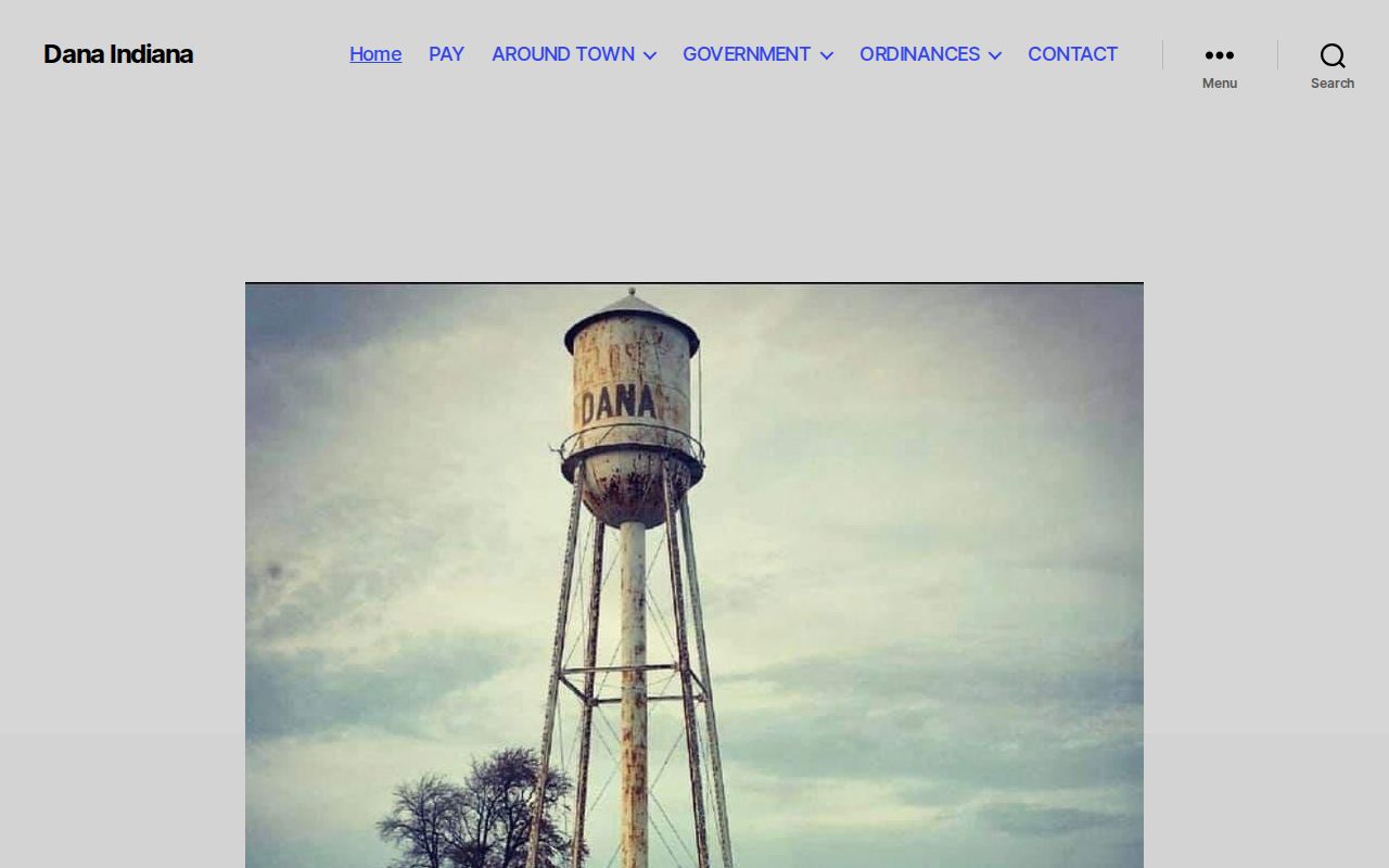 Dana warrant records and official town government information